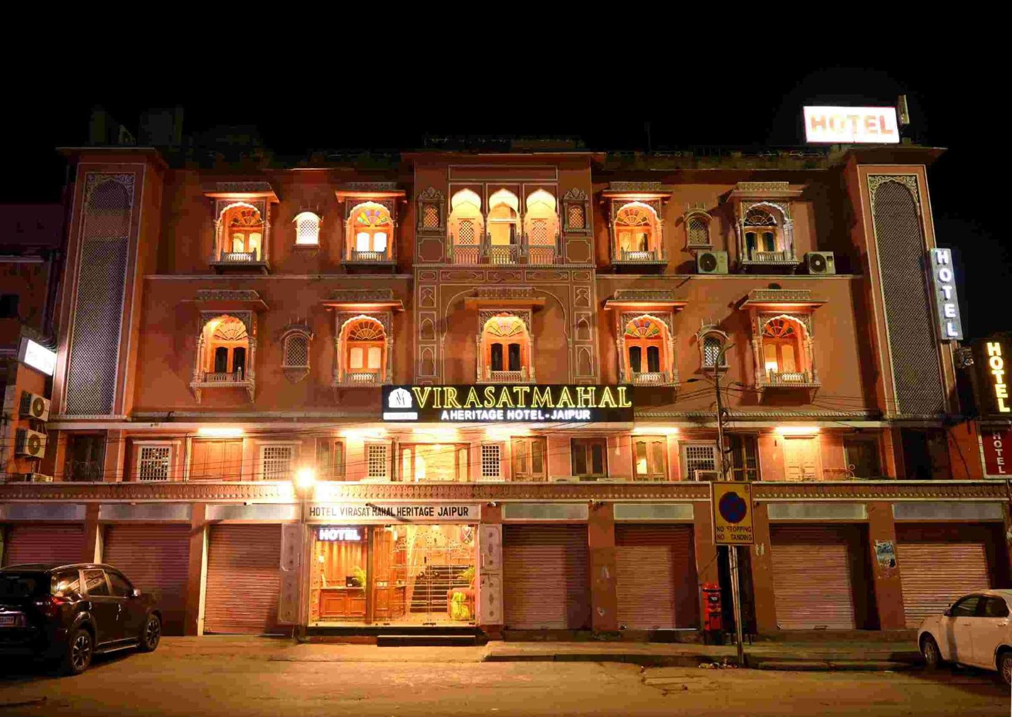 Virasat Mahal Heritage Hotel-Jaipur City Center Экстерьер фото